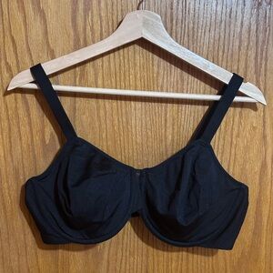 Wacoal‎ Elegant Black Bra sz 40D unlined